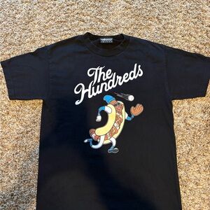 The Hundreds Black Graphic T-Shirt dodgers